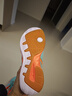 李宁羽毛球鞋全能王小羽男女鞋耐磨训练鞋专业抗扭减震运动鞋（标楦） 电光蓝/荧光耀橙AYTM079-14 42 实拍图