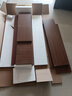 蔓斯菲尔（MSFE） 书架简约落地收纳多功能大容量省空间储物架多层置物书架柜子 实惠纤维板>100x24x180CM胡桃色 实拍图