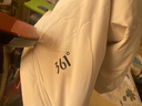 361°男女棉衣保暖加厚休闲冬季外套短棉服652434739F 羊毛白 M 实拍图