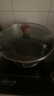 爱仕达（ASD） 炒锅精铁不易锈健康无涂层铁炒锅家用厨房炒菜锅 煤燃气明火通用 精铁炒锅丨带盖丨 30cm 实拍图
