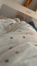 富安娜羊毛被51%进口羊毛被子冬被 双人冬季大豆被芯 约7.6斤230*229cm 实拍图