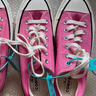 匡威（Converse）All Star夏季男女低帮帆布鞋西瓜红玫红色A06569C A06569C 36 实拍图