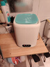 奥特优（AOTEYOU）内衣洗衣机小型迷你内裤洗衣机洗衣杯洗脱一体洗袜子机器半全自动内衣裤洗衣机洗袜机家用婴儿宿舍 【标准款】薄荷绿丨超大容量 【洗脱一体+轻音洗涤+UV蓝光】 实拍图