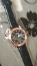 正品男士手表高档休闲石英表简约气质男表皮带高颜值罗马时尚腕表 军团款 实拍图