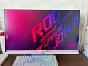华硕（ASUS）ROG XG27ACMEG-W 27英寸显示器2K电竞显示器2K 240Hz超频260Hz HDR400 G-Sync 0.3ms响应 HDMI 2.1 实拍图