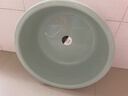 福爱家洗脸盆特大45cm洗菜盆塑料洗衣盆洗澡洗脚盆塑料脸盆泡脚盆1只装 实拍图