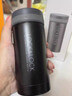 乐扣乐扣（LOCK&LOCK）不锈钢纤巧便携保温茶水杯车载商务男女保温杯子300ml黑色LHC561 实拍图