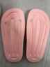 洁丽雅（Grace）居家情侣加厚拖鞋简约清新马卡龙色男女款凉拖凉拖鞋 浅粉 36/37 实拍图