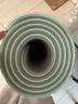 京东京造 瑜伽垫健身垫防滑加宽185*85cm初学者运动地垫加厚10mm青葱绿 实拍图