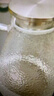青苹果水壶水杯套装 凉水壶冷水壶锤纹耐热玻璃嘟嘟壶*1锤纹玻璃杯*6 实拍图