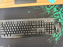 罗技（Logitech）MK270无线键鼠套装 无线鼠标键盘套装 笔记本电脑键盘无线办公键鼠 全尺寸带2.4G接收器 黑色 MK270 实拍图