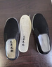 IQGD传统布鞋男老北京布鞋休闲低帮千层底一脚蹬老人鞋052 黑色 44码 实拍图