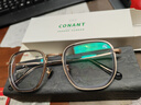 康耐特防蓝光镜片近视眼镜非球面高清数码护眼配镜男平光镜可配度数 UV++(店铺选/来架） 折射率1.67 实拍图