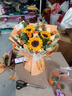 馨仪鲜花速递玫瑰向日葵康乃馨花束生日礼物全国同城配送 韩式混搭花束-阳光款 实拍图
