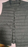 鸭鸭（YAYA）反季羽绒服男冬季轻薄羽绒背心内穿马夹男士保暖内胆薄款马甲KX 灰色 3XL /190 实拍图