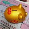 小妮秋金猪存钱罐成人大容量小猪猪储蓄罐防摔硬币零钱罐生肖卡通储钱罐 大号（金色）褔猪 实拍图