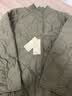 MUJI女式 蓬松棉服绗缝大衣 外套女款女装棉衣25年冬季 BD10MA5A 卡其绿 L  (165/88A) 晒单实拍图