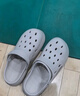 洁丽雅（Grace）洞洞鞋男士夏季户外开车凉鞋沙滩鞋EVA防臭外穿防滑手术室拖鞋男 实拍图