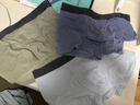 蕉内银皮301P男士内裤四季款10A抗菌无痕平角短裤棉裆网眼冰丝透气3件 实拍图
