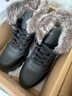 全洲狼 雪地靴男冬季新款东北棉鞋男大码抗寒防水加绒保暖轻便防滑靴子 黑色棉鞋-升级版 加绒 42 (260mm) 实拍图