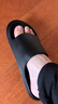 朴西香蕉船情侣凉拖鞋女浴室不易滑室内居家四季拖鞋男 黑色 42-43 实拍图