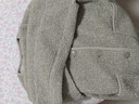 雪中飞女士短款外套2025秋季新款小香风气质摇粒绒上衣 豆绿    L 165 实拍图