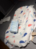 爱贝迪拉 新生婴儿包单产房纯棉襁褓裹布包巾包被四季抱被睡袋95cm单层2条 实拍图