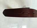 牛当家 真皮皮男牛皮腰带针扣头层牛皮1101生日礼物 深咖色 105cm 实拍图