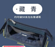 never巨能装2.0笔袋超大容量中考礼物ins可视日系生日礼物原创糖果色文具袋 大号藏青色【单件包邮】 实拍图