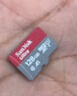 闪迪（SanDisk）128GB TF（MicroSD）内存卡 A1 U1 C10 至尊高速移动版存储卡 读速140MB/s 手机平板游戏机内存卡 实拍图