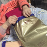恒源祥中老年人秋衣秋裤女纯棉打底套装妈妈保暖内衣全棉大码宽松棉毛衫 女款中领【玉色】 L (165) 实拍图
