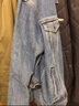 Levi's李维斯情侣同款美式经典复古休闲时尚潮牌修身牛仔夹克外套 浅蓝色 M 实拍图