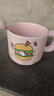 可爱fufu生日蛋糕马克杯带盖勺陶瓷杯送女生高颜值有意义生日礼物 汉堡生日蛋糕杯+勺1个350ml 实拍图
