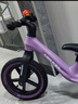 喜尔唯儿童平衡车可调节1到12岁宝宝滑步车小孩自行车轻便无脚踏自行车 12寸 暗夜紫【2-6岁适用】 +礼包 实拍图