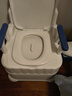 怡辉（YIHUI）移动马桶老年人坐便器家用结实成人便携式孕妇卧室用蹲便改坐便椅 实拍图