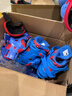 迪士尼（Disney）蜘蛛侠轮滑鞋儿童专业旱冰鞋溜冰鞋6-12岁初学者滑冰鞋送礼物 实拍图