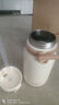 九阳（Joyoung）保温杯316L不锈钢大容量水杯学生女士随享户外杯1L浅咖色 实拍图