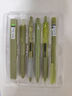 得力（deli）六边形战神按动中性笔 0.5mm双球珠ST头消音学生考试中性笔刷题笔 备考考试专用黑色3支/盒 SA300 实拍图