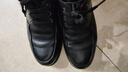 奥康（Aokang）官方男士商务通勤系带舒适休闲皮鞋透气西装牛皮鞋爸爸 黑色 41 实拍图