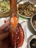 冰凌橙夏 刺身牡丹虾刺身红魔虾原箱进口天然即食甜虾刺身料理高端食材 红魔虾 350g(净重)  4只虾皇款 实拍图