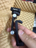 斯莫格（SmallRig）4301 适用DJI大疆稳定器手机夹横竖拍固定器相机外接监视器取景器冷靴固定夹金属相机手机支架 实拍图