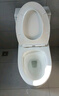 箭牌（ARROW）卫浴大冲力喷射虹吸式防臭节水马桶家用缓降盖板连体抽水坐便器 【T50】易洁无棱大管径12634 400mm 实拍图