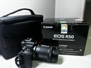 佳能r50相机 入门级微单 旅行家用学生vlog视频 4k小巧便携半画幅R50数码照相机 R50黑色拆单机+RF-S 18-150一镜走天下 套餐一【128G专用卡~摄影包~卡通礼+备电】 实拍图