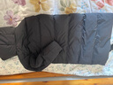 优衣库女装高级保暖羽绒长大衣/老爸评测外套夹克25秋冬481014 09 黑色 XS /150/76A 实拍图