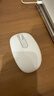 罗技（Logitech）M196 无线蓝牙鼠标 办公鼠标 笔记本商务办公家用 小巧便携 对称手型 珍珠白 实拍图