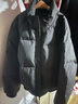 GXG男装保暖短款羽绒服黑色冬2024年新品 黑色 180/XL 晒单实拍图