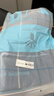 金号纯棉A类加大枕巾 吸水吸汗纱布亲肤透气枕头巾 蓝色2条 78*50cm 实拍图