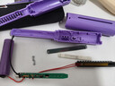 无线直发梳【戴森平替】负离子便携蓬松神器温控直卷两用男女通用内扣高颅顶不伤发外出便携送礼 紫色 30mm 【旗舰款】蓬松高颅顶+防烫设计 实拍图
