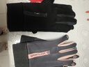 【京东物流】手套男士冬季加绒骑行电动车防滑触屏开车保暖手套女 【掌心防滑 可触屏】男士黑色 均码 1双 掌围女17-21男18-23cm 实拍图