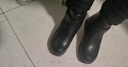 意尔康妈妈棉鞋加绒保暖中老年真皮舒适魔术贴短靴 14723W黑色37 实拍图